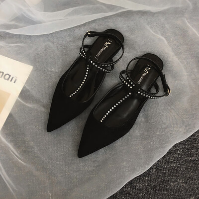 Chic Baotou Fairy Wind Sandals Fashion Summer ins Drill Flat Bottom Fashion Womens Shoes
Chic Baotou Fairy Wind Sandals Fashion Summer ins Drill Flat Bottom Fashion Womens Shoes