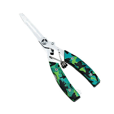 Multi-purpose Stainless Steel Pliers Scissors Line Cutter Camouflage Fishing Pliers Lure Hook Remover Tackle Tool Fishing Accessor
Multi-purpose Stainless Steel Pliers Scissors Line Cutter Camouflage Fishing Pliers Lure Hook Remover Tackle Tool Fishing Accessor