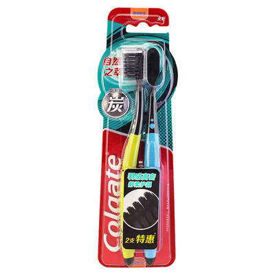Colgate toothbrush double ex-gratia loaded with soft&charcoal
Colgate toothbrush double ex-gratia loaded with soft&charcoal