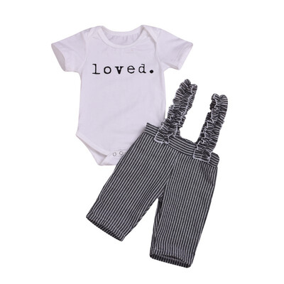 2PcsSet Summer Baby Boys Short Sleeve Romper Strap Stripe Pattern Pants Cotton Casual Outfits Set
2PcsSet Summer Baby Boys Short Sleeve Romper Strap Stripe Pattern Pants Cotton Casual Outfits Set