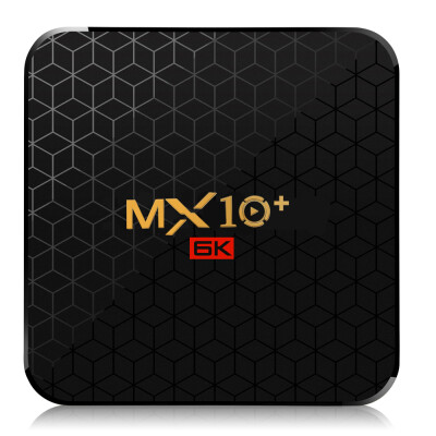 MX10 Intelligent STB Set Top Box 6K Wifi Media Player TV Receiver Network TV Set-top Box Android 9 ALLWINNER H6 4096 2160 4GB R
MX10 Intelligent STB Set Top Box 6K Wifi Media Player TV Receiver Network TV Set-top Box Android 9 ALLWINNER H6 4096 2160 4GB R