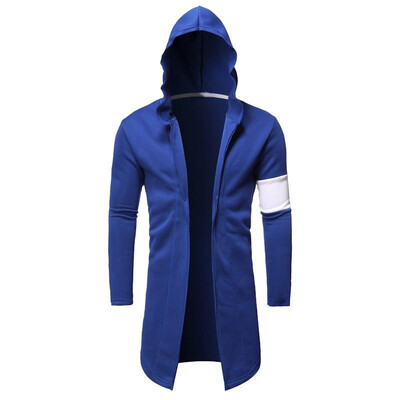 Fashion Men Autumn Splicing Hooded Hoodie Long Sleeve Longline Casual Cardigan Outerwear
Fashion Men Autumn Splicing Hooded Hoodie Long Sleeve Longline Casual Cardigan Outerwear