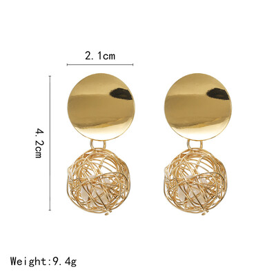 Vintage Gold Drop Earrings For Women 2019 Geometric Drop Earring Big DIY Wedding Irregular Freshwater Pearl Fashion Jewelry
Vintage Gold Drop Earrings For Women 2019 Geometric Drop Earring Big DIY Wedding Irregular Freshwater Pearl Fashion Jewelry