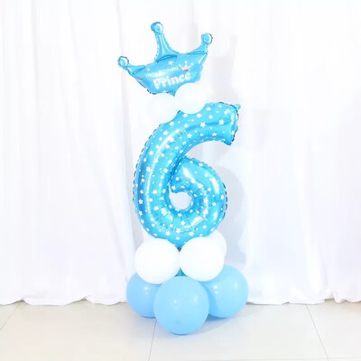 FUNNYBUNNY Mix set 30" Numbers 0-9 pink&Blue Typ foil balloons Birthday Party balloons Pink With Crown Shape
FUNNYBUNNY Mix set 30" Numbers 0-9 pink&Blue Typ foil balloons Birthday Party balloons Pink With Crown Shape