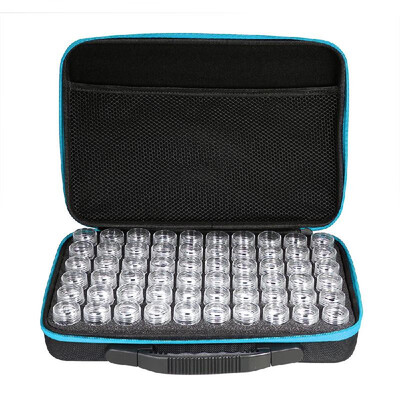 60-Bottles Diamond Painting Box Shockproof Drop-proof Double-Zipper Closure Embroidery Rhinestones Storage Container Case--Rose Re
60-Bottles Diamond Painting Box Shockproof Drop-proof Double-Zipper Closure Embroidery Rhinestones Storage Container Case--Rose Re
