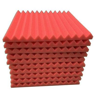 Gobestart 10Pcs Acoustic Foam Panel Sound Stop Absorption Sponge Studio KTV Soundproof
Gobestart 10Pcs Acoustic Foam Panel Sound Stop Absorption Sponge Studio KTV Soundproof
