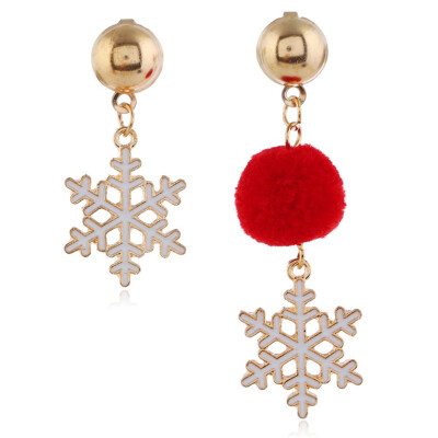 Christmas Earrings Cute Santa Claus Tree Bell Snowflake Pin\Ear Cuff Stud Asymmetry Earring With Hairball Xmas Decor
Christmas Earrings Cute Santa Claus Tree Bell Snowflake Pin\Ear Cuff Stud Asymmetry Earring With Hairball Xmas Decor