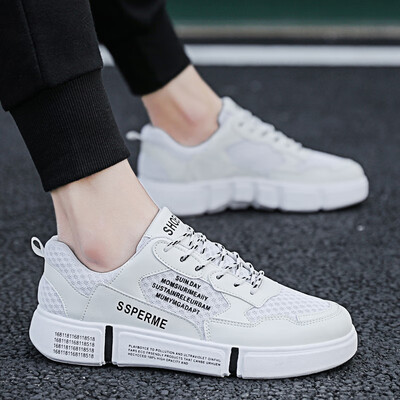 Summer flat shoes mens sports&leisure white shoes Korean version of the trend of wild white tide shoes breathable canvas mens shoes
Summer flat shoes mens sports&leisure white shoes Korean version of the trend of wild white tide shoes breathable canvas mens shoes