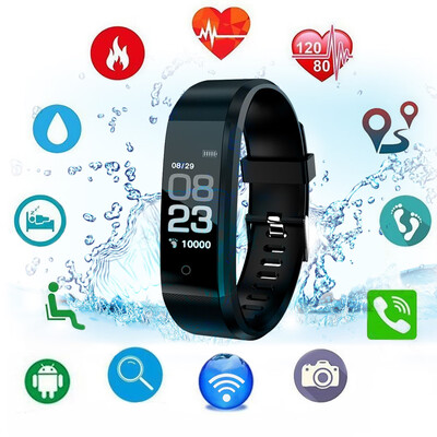115PLUS Color Smart Band Bracelet Sport Fitness Tracker 096in TFT Display Heart Rate Sleep Monitor Call Reminder Pedometer Wristb
115PLUS Color Smart Band Bracelet Sport Fitness Tracker 096in TFT Display Heart Rate Sleep Monitor Call Reminder Pedometer Wristb