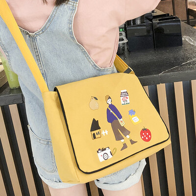 Canvas Baggage Girls One Shoulder Ins Slant Dual-purpose Student Japanese Harbour Graffiti Retro-Gusen Chic Port Wind Baggage
Canvas Baggage Girls One Shoulder Ins Slant Dual-purpose Student Japanese Harbour Graffiti Retro-Gusen Chic Port Wind Baggage