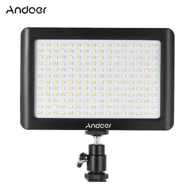 Andoer Mini Portable Dimmable Studio Video Photography LED Light Panel Lamp 3200K6000K 192pcs Beads for Canon Nikon DSLR Camera D
Andoer Mini Portable Dimmable Studio Video Photography LED Light Panel Lamp 3200K6000K 192pcs Beads for Canon Nikon DSLR Camera D