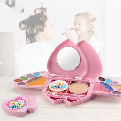Dress-Up Toy Makeup Cosmetic Box Fairy Tale Heart Shape Pretend Play Girls Cosmetics Kit Environmental Toys Beauty Safety Toy
Dress-Up Toy Makeup Cosmetic Box Fairy Tale Heart Shape Pretend Play Girls Cosmetics Kit Environmental Toys Beauty Safety Toy