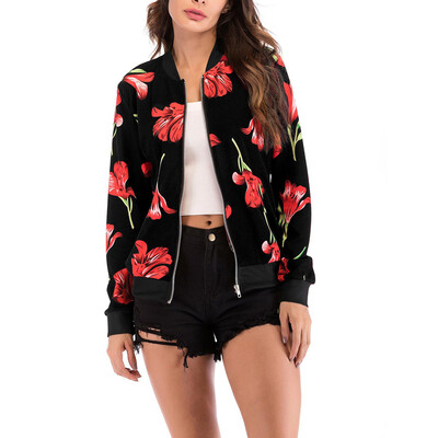 Women Long Sleeve Zipper Coat Printed Casual Blazer Loose Outwear Party Cardigan
Women Long Sleeve Zipper Coat Printed Casual Blazer Loose Outwear Party Cardigan
