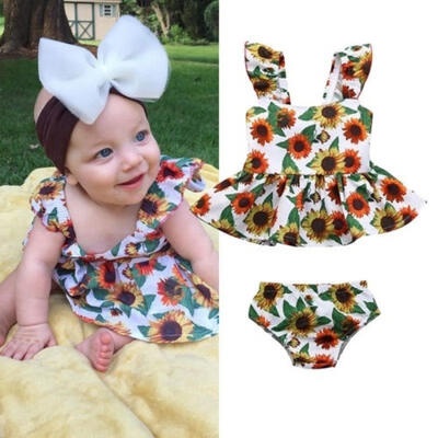New Toddler Kids Baby Girls Sunflower Tops Dress Pants Shorts Outfit Set Clothes 6M-5Y
New Toddler Kids Baby Girls Sunflower Tops Dress Pants Shorts Outfit Set Clothes 6M-5Y