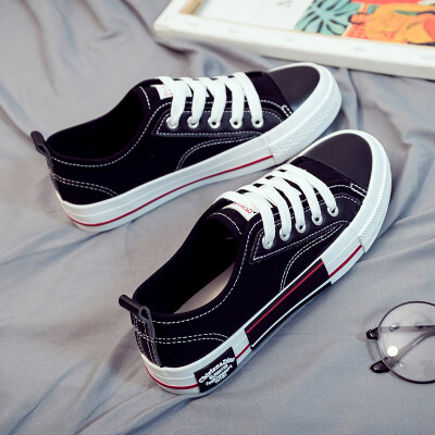 Spring 2019 new black canvas womens shoes Korean version of Joker student shoes casual thick white ins board shoes
Spring 2019 new black canvas womens shoes Korean version of Joker student shoes casual thick white ins board shoes
