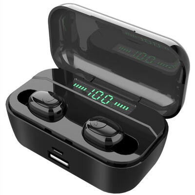 3500 MAh TWS Wireless Earphone Bluetooth 50 Earphones Led Power Display CVC80 DSP Noise Reduction Sport Headset Power Bank
3500 MAh TWS Wireless Earphone Bluetooth 50 Earphones Led Power Display CVC80 DSP Noise Reduction Sport Headset Power Bank