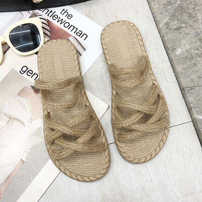 Summer same flat-soled ins sandals straw sandals hemp rope sandals cross-strap sandals
Summer same flat-soled ins sandals straw sandals hemp rope sandals cross-strap sandals