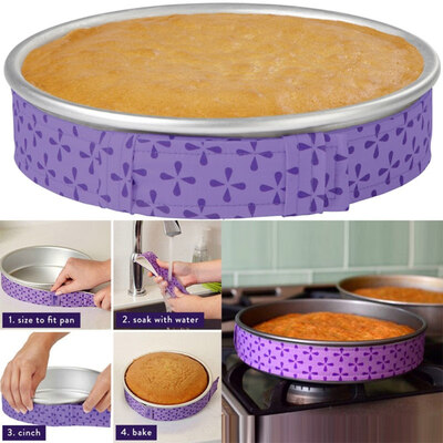 Cake Mold Baking Sheet Protect Band Cloth Fixing Strap Anti Deformation Strip