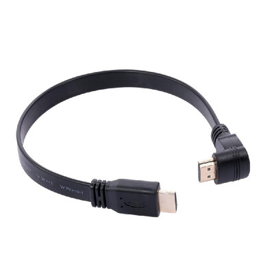 HD Cable HD Male to 90 Degree Right Angle HD Male High Speed 4K 3D Gold-plated Connectors Support 1080P for PC Laptop Projector TV
HD Cable HD Male to 90 Degree Right Angle HD Male High Speed 4K 3D Gold-plated Connectors Support 1080P for PC Laptop Projector TV