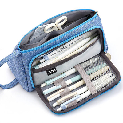 Pencil CaseCosmetic Large Capacity Bag Creative Pen Simple College Student Wallet Case Storage Pouch Bag
Pencil CaseCosmetic Large Capacity Bag Creative Pen Simple College Student Wallet Case Storage Pouch Bag