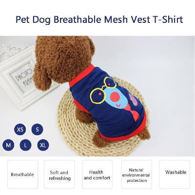 Pet Dog Breathable Mesh Vest T-Shirt Printed Pet Vest Dog T-Shirt Dog Summer Clothes Party Apparels for Small Puppy Dogs Cats Sun
Pet Dog Breathable Mesh Vest T-Shirt Printed Pet Vest Dog T-Shirt Dog Summer Clothes Party Apparels for Small Puppy Dogs Cats Sun