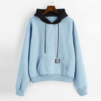 Starmoon Women Long Sleeve Pocket Patchwork Pullover Strappy Hoodie Sweatshirt Blouse Top
Starmoon Women Long Sleeve Pocket Patchwork Pullover Strappy Hoodie Sweatshirt Blouse Top