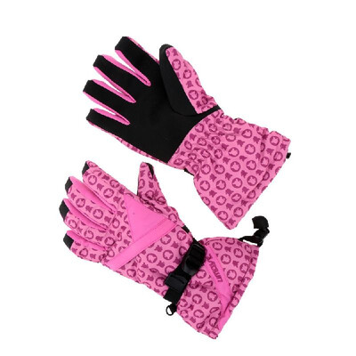 2Pcs Winter Women Windproof Thermal Skiing Skating Gloves