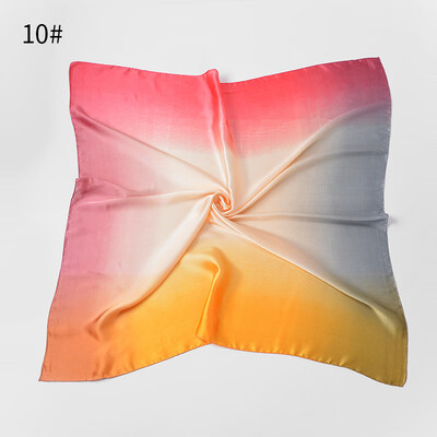 Female Korean version of the wild literary scarf gradient stitching color retro stewardess professional business small scarf square towel wholesale
Female Korean version of the wild literary scarf gradient stitching color retro stewardess professional business small scarf square towel wholesale