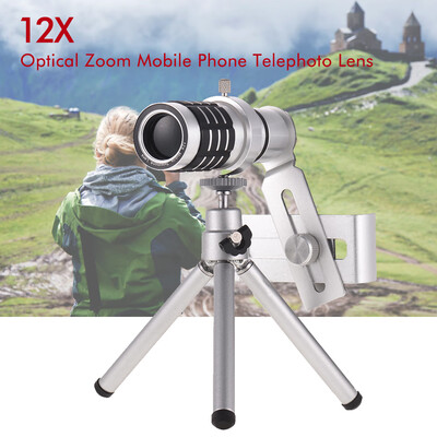 18X Optical Zoom Mobile Phone Telephoto Lens with Tripod for iPhone Samsung HTC Nokia Sony Black
18X Optical Zoom Mobile Phone Telephoto Lens with Tripod for iPhone Samsung HTC Nokia Sony Black