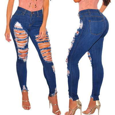 Tailored Fashion Women Plus Size Pocket Hole Jeans Denim Female High Waist Sexy Slim Pant
Tailored Fashion Women Plus Size Pocket Hole Jeans Denim Female High Waist Sexy Slim Pant