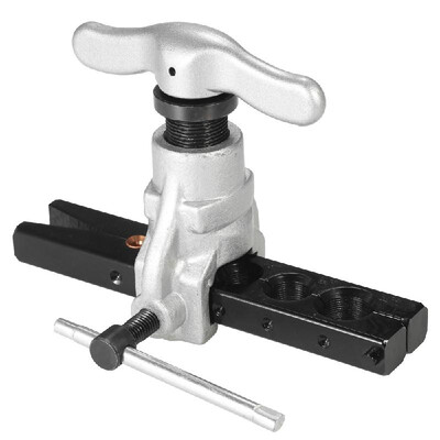 Eccentric Flaring Tool Set for Refrigeration Water Gas Brake Line Applications Tubing 6 Dies Sizes 14 - 34inch 45 Degree Angle E
Eccentric Flaring Tool Set for Refrigeration Water Gas Brake Line Applications Tubing 6 Dies Sizes 14 - 34inch 45 Degree Angle E