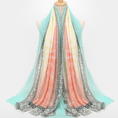 New retro art national wind cotton&linen scarf female foreign trade color printing scarves shawl wholesale
New retro art national wind cotton&linen scarf female foreign trade color printing scarves shawl wholesale