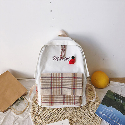 Xiao Qingxin shoulder bag lady schoolbag lady Korean version of high school students girls with large capacity Backpack
Xiao Qingxin shoulder bag lady schoolbag lady Korean version of high school students girls with large capacity Backpack