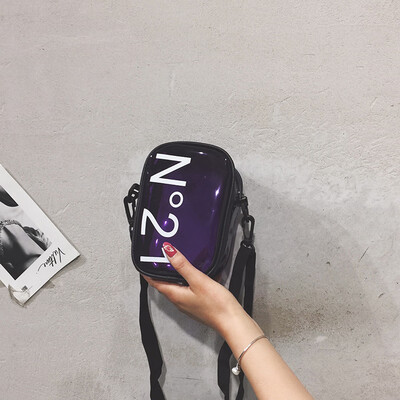 New small bag female 2019 new Korean version of the wild letter transparent shoulder Messenger bag ins jelly small round bag
New small bag female 2019 new Korean version of the wild letter transparent shoulder Messenger bag ins jelly small round bag