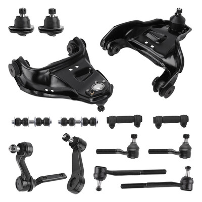 14pc Complete Front Upper Control Arm Lower Ball Joint Suspension Kit for 99-05 Chevy S10 Blazer 99-04 GMC Sonoma Jimmy 4WD Only
14pc Complete Front Upper Control Arm Lower Ball Joint Suspension Kit for 99-05 Chevy S10 Blazer 99-04 GMC Sonoma Jimmy 4WD Only