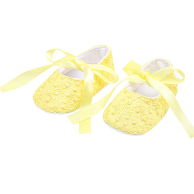 Baby Toddler Shoes Baby Girl Lace Embroidered Shallow Mouth The First Walker Fashion Children Princess Shoes