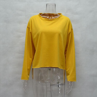 Women Hoodies Sweatshirt Solid O-Neck Long Sleeve T-Shirt Casual Tracksuit Pullover Top PinkGreyYellow
Women Hoodies Sweatshirt Solid O-Neck Long Sleeve T-Shirt Casual Tracksuit Pullover Top PinkGreyYellow