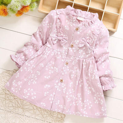 Kids Girls Casual Long Sleeve Princess Costume Baby Floral Print Children Cotton Princess Dresses
Kids Girls Casual Long Sleeve Princess Costume Baby Floral Print Children Cotton Princess Dresses