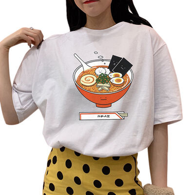 T-shirt Women Summer Casual Short Sleeve T-shirt Loose Korean Edition Student Pure Cotton Female Tops
T-shirt Women Summer Casual Short Sleeve T-shirt Loose Korean Edition Student Pure Cotton Female Tops