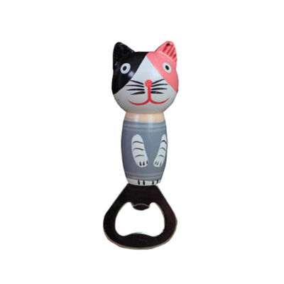 Wood Cartoon Cat Shaped Stainless Steel Bottle Opener&Fridge Magnet For Home Kitchen Bar Restaurant KTV Party
Wood Cartoon Cat Shaped Stainless Steel Bottle Opener&Fridge Magnet For Home Kitchen Bar Restaurant KTV Party