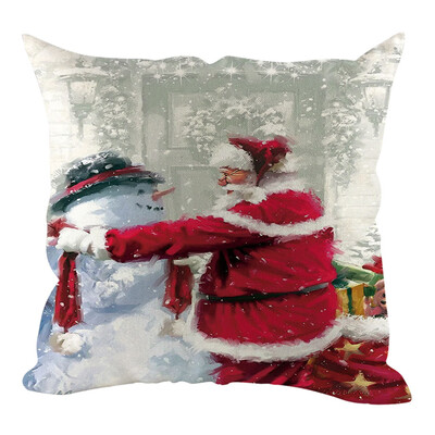 Tailored Christmas Pillow Cover Pillowcases Decorative Sofa Cushion Cover Home Decoration
Tailored Christmas Pillow Cover Pillowcases Decorative Sofa Cushion Cover Home Decoration