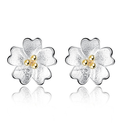 Flower Earrings For Women Elegant Female Fashion Bride Party Jewelry Anniversary Gift Silver Color K36
Flower Earrings For Women Elegant Female Fashion Bride Party Jewelry Anniversary Gift Silver Color K36