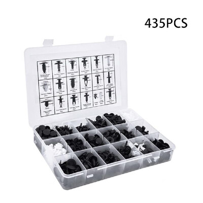 435PCS Auto Clips Car Vent Body Clips Retainer Push Kit Universal Car Panel Trim Bumper Fasteners Rivet Kits
435PCS Auto Clips Car Vent Body Clips Retainer Push Kit Universal Car Panel Trim Bumper Fasteners Rivet Kits