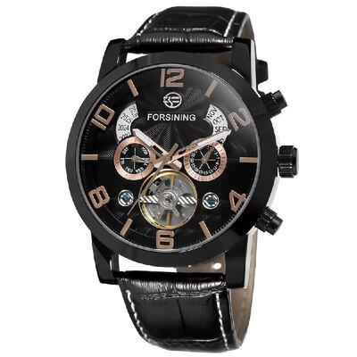 Forsining Fashion Mens Watches Leather Band Noctilucent Mechanical Movement Waterproof Sports Business Analog Dial Wrist Watch fo
Forsining Fashion Mens Watches Leather Band Noctilucent Mechanical Movement Waterproof Sports Business Analog Dial Wrist Watch fo