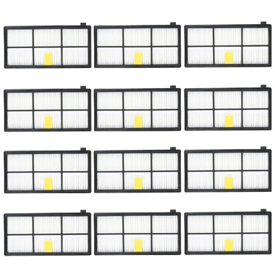 12pcs HEPA Filter Replacement Accessories Kit Replenishment for iRobot Roomba 800 & 900 Series 805 860 861 864 866 870 880 890 891
12pcs HEPA Filter Replacement Accessories Kit Replenishment for iRobot Roomba 800 & 900 Series 805 860 861 864 866 870 880 890 891