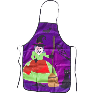 Halloween Theme Witch Pumpkin Skull Pattern Kitchen Apron High-quality Durable Waterproof Apron Household Festival Decor Apron
Halloween Theme Witch Pumpkin Skull Pattern Kitchen Apron High-quality Durable Waterproof Apron Household Festival Decor Apron