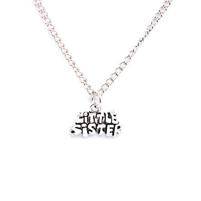 Big Sister Little Sister Good Sisters English Alphabet Pendant Necklace Creative Alloy Jewelry Festival Gift
Big Sister Little Sister Good Sisters English Alphabet Pendant Necklace Creative Alloy Jewelry Festival Gift