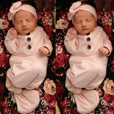 Newborn Pink Sleeping Bag Baby Boy Girl Cotton Swaddle Wrap Swaddling Sleep Bag Blanket Headband 2Pcs Set 0-6M
Newborn Pink Sleeping Bag Baby Boy Girl Cotton Swaddle Wrap Swaddling Sleep Bag Blanket Headband 2Pcs Set 0-6M