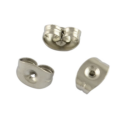 201 Stainless Steel Ear Nuts Stainless Steel Color 5x3x25mm Hole 06mm about 200pcs10g
201 Stainless Steel Ear Nuts Stainless Steel Color 5x3x25mm Hole 06mm about 200pcs10g
