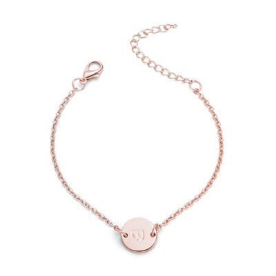 26 English Alphabet Round Rose Gold Bracelet Female Personality Fashion Bracelet Jewelry Hot Gift
26 English Alphabet Round Rose Gold Bracelet Female Personality Fashion Bracelet Jewelry Hot Gift
